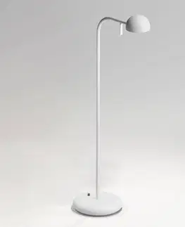 Stolové lampy Vibia Vibia Pin 1650 stolná LED lampa dĺžka 23 cm biela