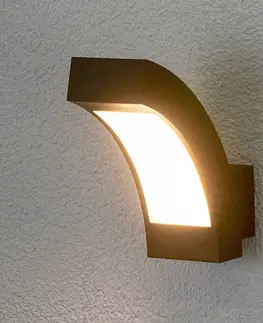 Vonkajšie nástenné svietidlá Lucande Lennik vonkajšie nástenné LED svietidlo IP54
