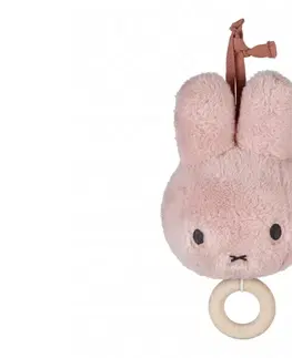 Hudobné hračky LITTLE DUTCH - Hudobný králiček Miffy Fluffy Pink