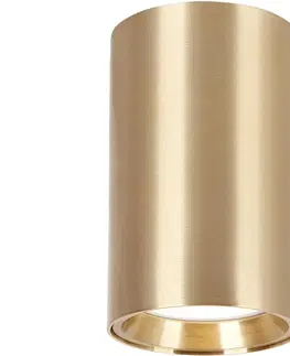 Svietidlá  Bodové svietidlo GENESIS 1xGU10/8W/230V 10 cm zlatá 