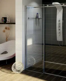 Sprchovacie kúty GELCO - DRAGON sprchové dvere 1300mm, číre sklo GD4613