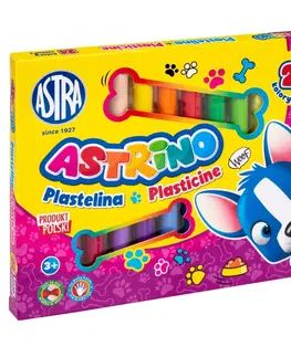 Hračky ASTRA - ASTRINO Školská plastelína 24 farieb, 303221004