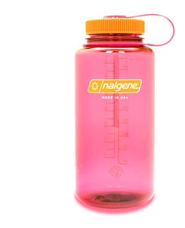 Fľaše na pitie Outdoorová fľaša NALGENE Wide Mouth Sustain 1l Flamingo Pink