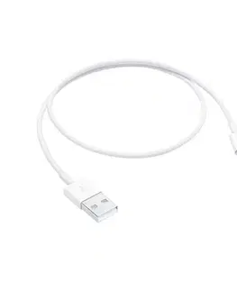 Dáta príslušenstvo Kábel Apple USB/Lightning, 0,5m (ME291ZM/A) biely