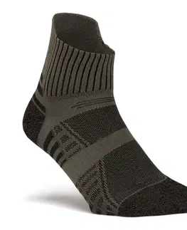 ponožky Ponožky WS 900 na športovú chôdzu nízke kaki
