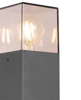 Vonkajsie osvetlenie Moderné stojace vonkajšie svietidlo 70 cm tmavošedá IP44 - Dánsko