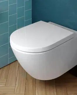 Záchody VILLEROY & BOCH - Subway 3.0 Závesné WC, TwistFlush, CeramicPlus, alpská biela 4670T0R1
