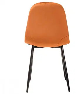 Jedálenské zostavy Jedálenská stolička CT-392 Autronic Oranžová