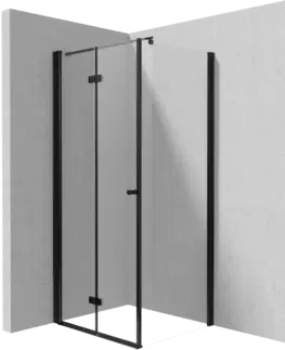 Sprchovacie kúty DEANTE/S - Sprchovací kút pevná stena 120 skladacie dvere 90 KTSXN41P+KTS_N32P KERRIA/0486