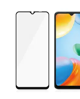 Tvrdené sklá pre mobilné telefóny Ochranné temperované sklo PanzerGlass Case Friendly pre Xiaomi Redmi 10C, čierna 8060