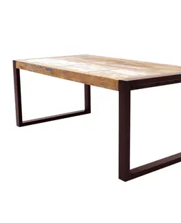 Konferenčné stolíky Konferenčný stolík Retro 110x45x60 recyklované mango