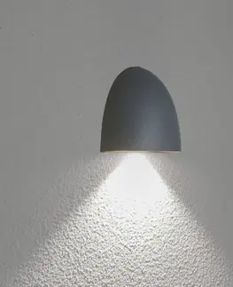 Vonkajšie nástenné svietidlá Viokef Vonkajšie nástenné LED svietidlo Bauta, tmavosivá