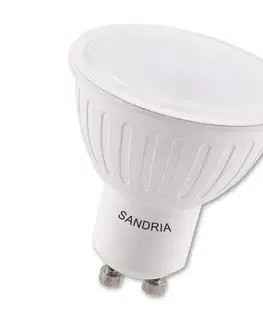 Žiarovky LED žiarovka Sandy LED GU10 S2427 8W teplá biela
