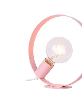 Lampy  Stolná lampa NEXO 1xE27/40W/230V ružová 