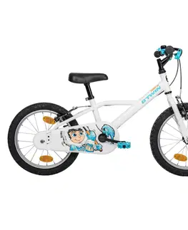 bicykle 16-palcový bicykel pre deti od 4 do 6 rokov 100 Inuit