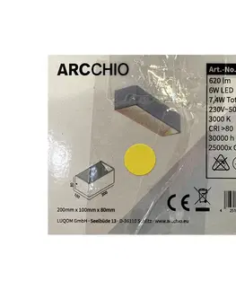 Svietidlá Arcchio Arcchio - LED Nástenné svietidlo KARAM LED/6W/230V 