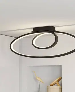 Stropné svietidlá Lucande Lucande Bronwyn stropné LED svietidlo, 98 cm