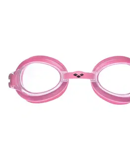 Plavecké okuliare Detské plavecké okuliare Arena Bubble 3 JR clear-pink