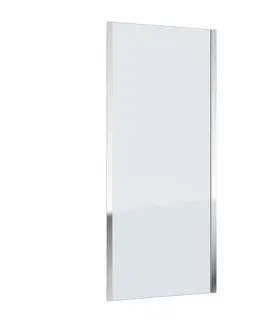 Sprchovacie kúty OMNIRES - BRONX bočná stena, 90 cm chróm / transparent /CRTR/ 10P90CRTR