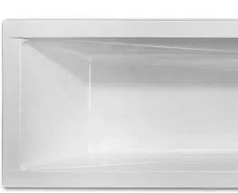 Vane HOPA - Obdĺžniková vaňa TERME - Rozmer vane - 140 × 70 cm OLVTER14 + OLVPINOZ