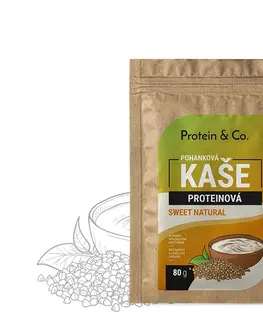 Zdravé potraviny Protein & Co. Proteínové pohánkové kaše 80 g – 4 příchutě Zvoľ príchuť: Kokos