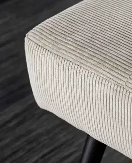 Lavice do jedálne LuxD Dizajnová lavica Bailey 100 cm svetlosivý menčester