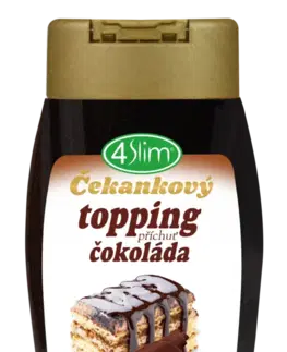 Sladidlá a ochucovadlá 4Slim Čakankový topping čokoláda Váha: 330 g