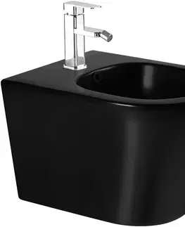 Kúpeľňa MEXEN - Bidet Rico závesné, čierna matná 35724885