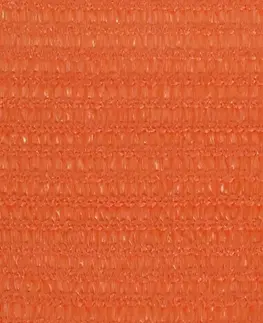 Stínící textilie Tieniaca plachta obdĺžniková HDPE 3,5 x 4,5 m Dekorhome Tmavo zelená
