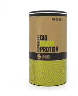 Vegánske proteíny VanaVita BIO Vegan Protein 600 g čokoláda & bobule
