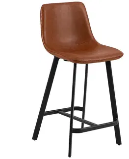 Plastové stoličky Stolička retro brandy 2 ks