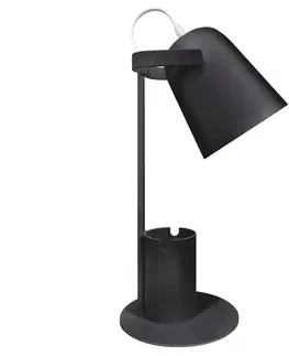 Lampy  Stolná lampa ROLIG 1xE27/25W/230V čierna 