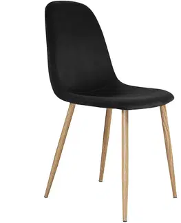 Čalúnené stoličky Stolička Johny Dc-4724-1 Black