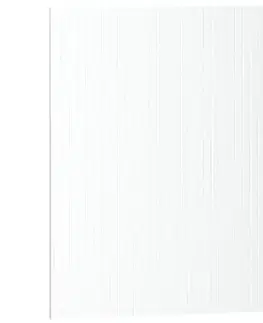 Dvierka a čelá zásuviek pre kuchynske skrinky Panel bočný Kate 720x564 biela puntík