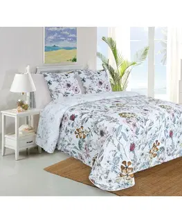 Prikrývky na spanie Jahu Prehoz na posteľ Meadow, 220 x 240 cm, 2x 45 x 45 cm