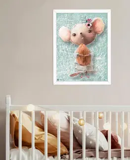 Obrazy do detskej izby Obrazy na stenu do detskej izby - Myška