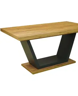 Stoly v podkrovnom štýle Rozkladací stôl ST-11 180/230x90cm k003/grafit