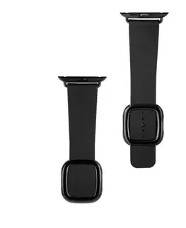 Príslušenstvo k wearables Kožený remienok COTEetCI Nobleman pre Apple Watch 38/40/41mm, čierny