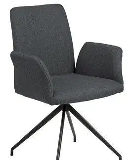 Plastové stoličky Stolička dark grey