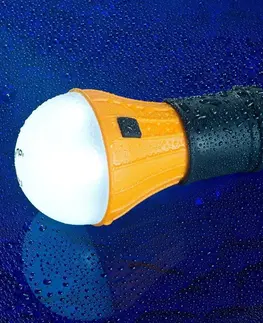 Svetlá a baterky LED priestorové svietidlo Munkees Tent Lamp modrá