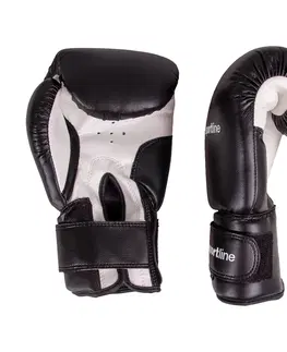 Boxerské rukavice Boxerské rukavice inSPORTline Metrojack čierno-biela - 12oz