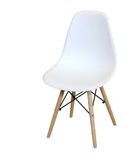 Jedálenské stoličky Jedálenská stolička UNO biela