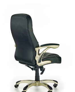 Kancelárske stoličky HALMAR Carlos kancelárske kreslo s podrúčkami čierna