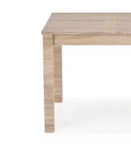 Jedálenské stoly HALMAR Gino rozkladací jedálenský stôl dub sonoma