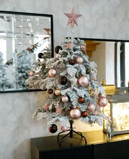 Vianočné stromčeky Vianočný stromček, zasnežený, 120 cm, MARAVEL TYP 1