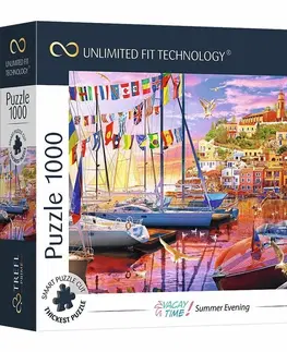 Hračky puzzle TREFL - Prime puzzle 1000 UFT - Čas dovolenky: Letný večer