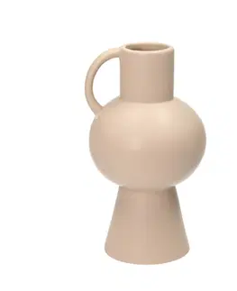 Vázy, misy Váza Uario 20cm beige
