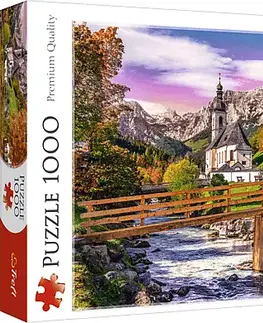 Hračky puzzle TREFL - Puzzle 1000 - Jesenné Bavorsko