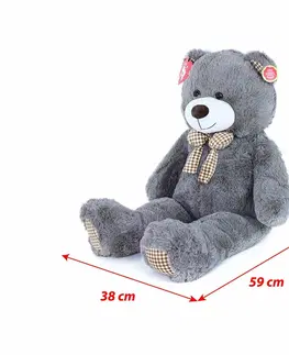 Plyšáci Rappa Veľký medveď Miki s visačkou 110 cm