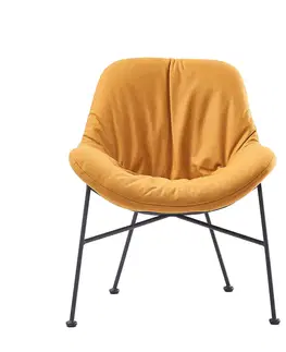 Jedálenské stoličky a kreslá Jedálenská stolička KALIFA Tempo Kondela Žltá